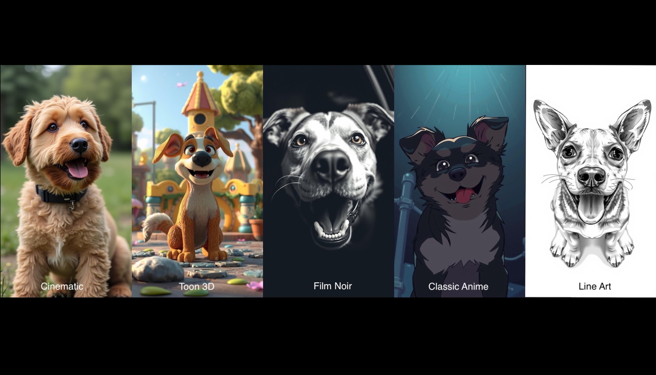 The Possible Company - Generating Images in Diverse Styles using Prompts